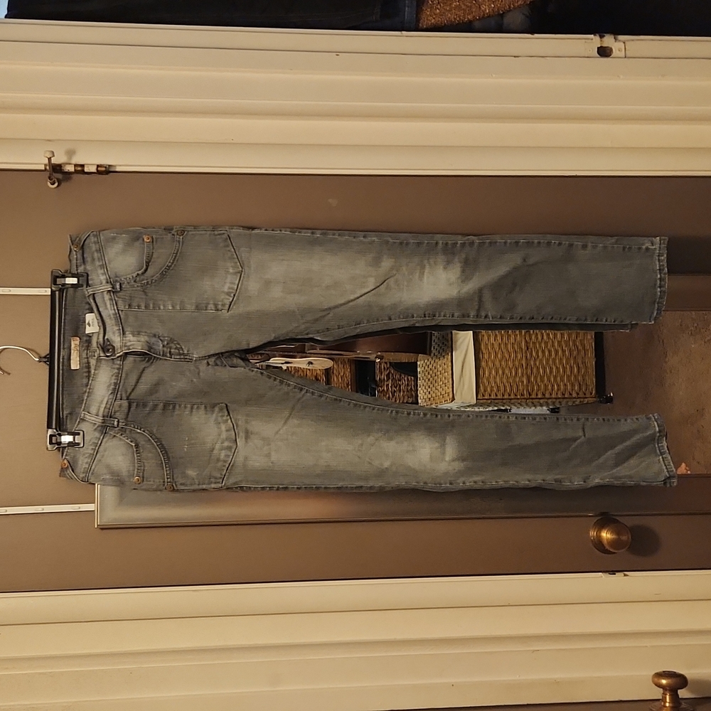 Gray Levi's slouch skinny 504 size 9M